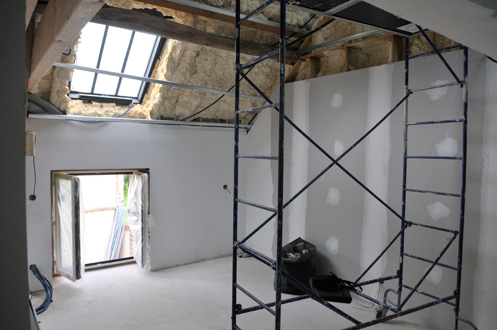 Aménagement ferme espaces bureaux Yvelines (78) - Xavier Ingrand - 3